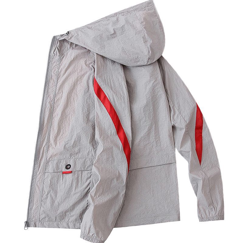 Summer Men'S Sun Protection Clothing Jacket, Anti-Uv Skin Clothing, Ice Silk Breathable Outdoor Fishing Sun Protection Clothing - Image 1